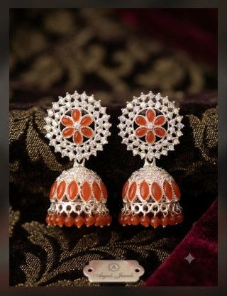 Pendientes Jhumka Indios Anjali Jewels