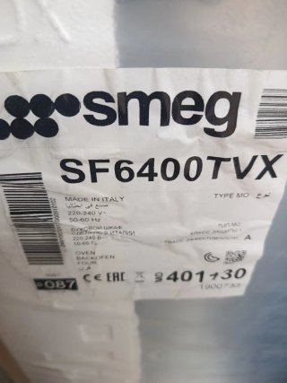 Placa de inducción Smeg 60 cm y horno smeg