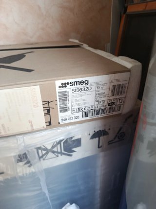 Placa de inducción Smeg 60 cm y horno smeg
