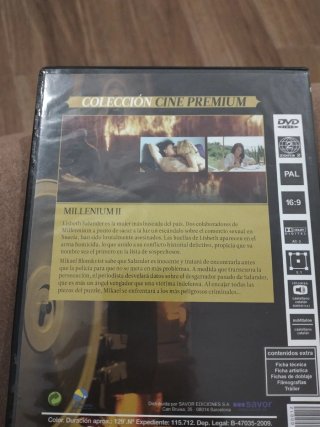 DVD Millennium 2: La Chica Que Soñaba
