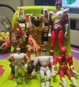 Figuras Power Rangers