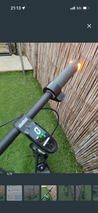 Patinete Eléctrico Negro