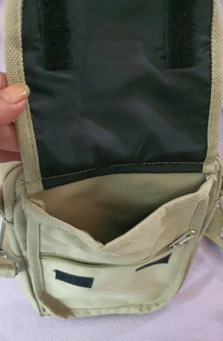 Bolso bandolera Kuoni beige
