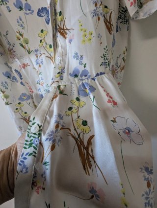 Blusa Ana Sousa floral manga curta tam S