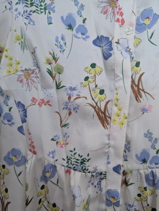 Blusa Ana Sousa floral manga curta tam S