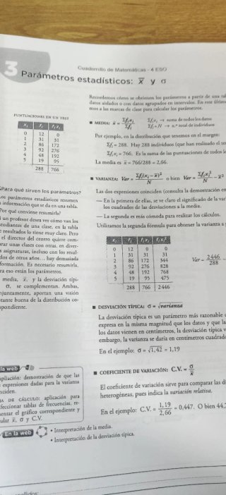 Libro de ejercicios de matemáticas de 3° y 4° ESO