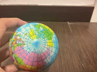 Squishy Pelota Mundo
