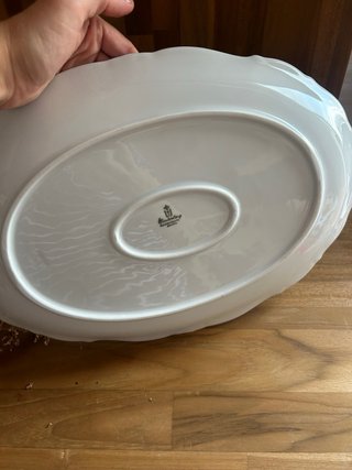 Fuente de porcelana Bavaria