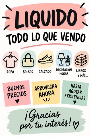 Liquidazione di Abbigliamento, Borse, Scarpe e Altro