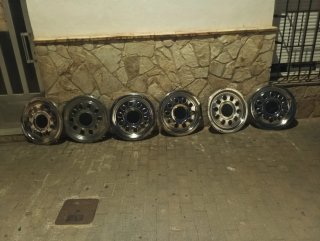 Tapacubos Camión Traseros Cromados precio negociab