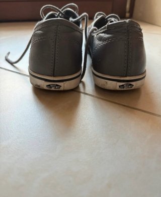 Vans Scarpe Stringate Nere Pelle