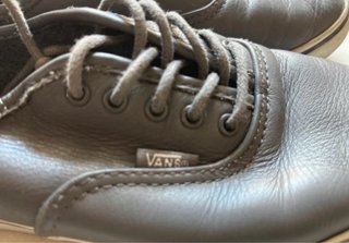Vans Scarpe Stringate Nere Pelle