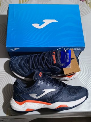 Zapatillas de Padel Joma Talla 40.5 Azules Naranja