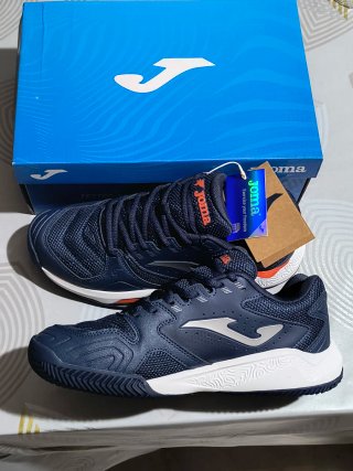 Zapatillas de Padel Joma Talla 40.5 Azules Naranja