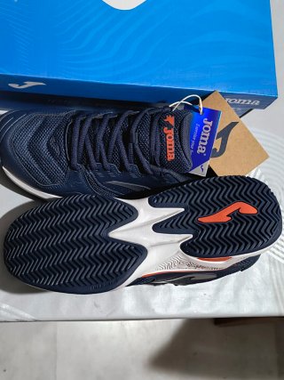 Zapatillas de Padel Joma Talla 40.5 Azules Naranja