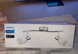 Lámpara Philips Essentials Plata Metal