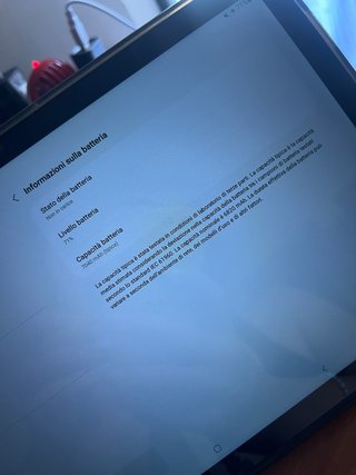Samsung Tab A7 Nero