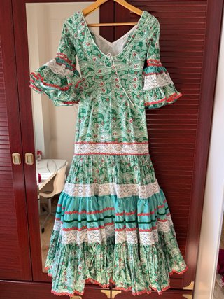 Traje Flamenca Canastero Hecho a Mano