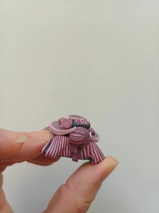 Imán tortuga rosa