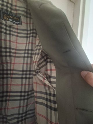 Gabardina Emidio Tucci Verde Oliva