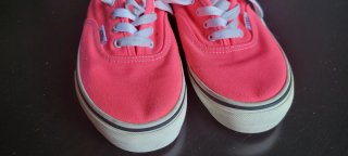 Ténis Vans Criança Tam. 34 Rosa