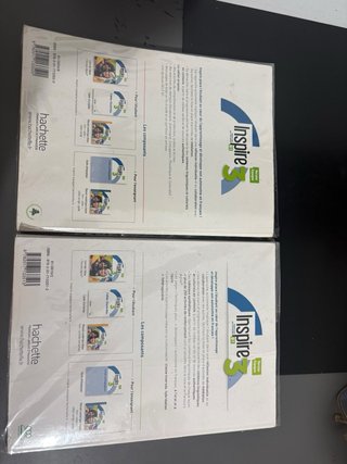 Libro Inspire 3 Francés y Cahier