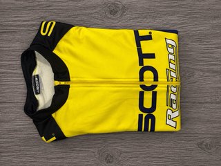 Maillot Ciclismo Vintage SCOTT Racing Amarillo
