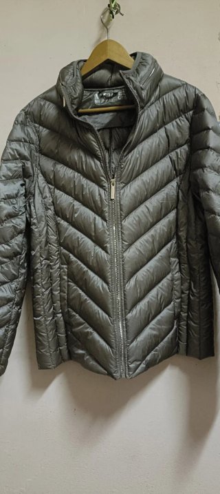 Plumífero Ligero Michael Kors Metalizado Talla XL