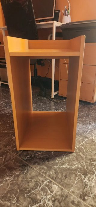 Mesa escritorio ordenador madera + cajonera