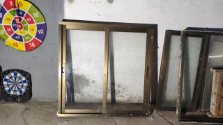 2 Ventanas Aluminio 120x120