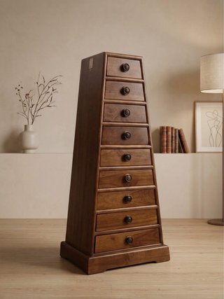 Sinfonier madera maciza 9 cajones