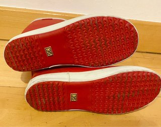 Botas de agua Aigle rojas talla 35