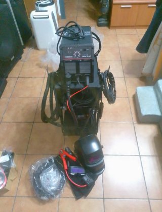 Soldador Parkside 3 en 1 + Cortadora Plasma