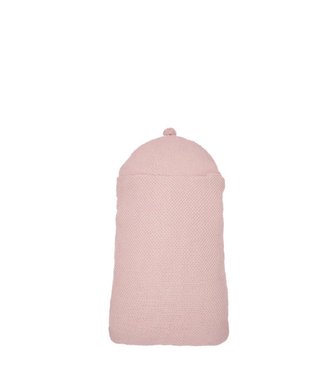 Saco Nana Capazo Tricot Rosa 0-6 meses