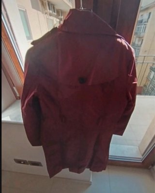 Trench  bordeaux