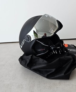 Casco esquí Cairn Orbit Visor J T 51/53