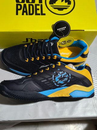 Zapatillas de Padel Jhayber Azul Amarillo Talla 44