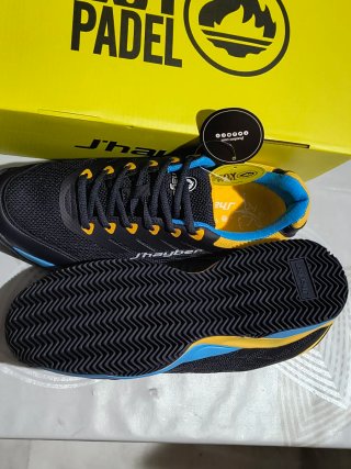 Zapatillas de Padel Jhayber Azul Amarillo Talla 44