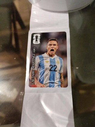 Cromos Coca Cola Lautaro Martínez (ARG)