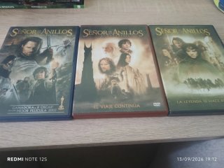 Trilogía El Señor de los Anillos DVD