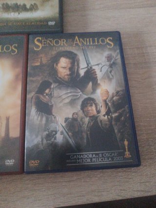 Trilogía El Señor de los Anillos DVD