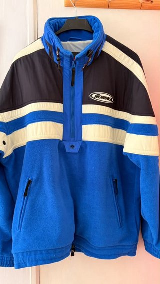 Anorak Nordica Skiwear Vintage 90s Polar Canguro