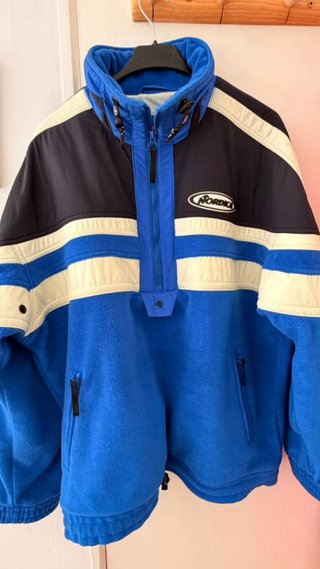 Anorak Nordica Skiwear Vintage 90s Polar Canguro