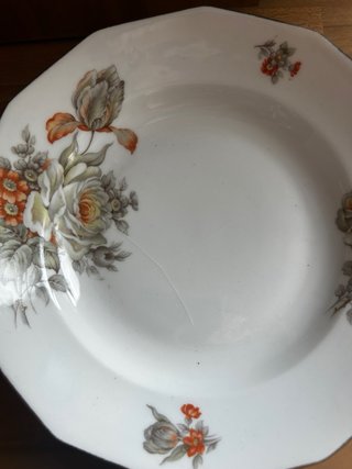 Platos hondos porcelana Limoges