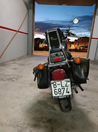 Moto Yamaha Virago 1100