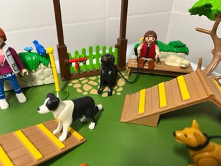 Parco giochi per cani Playmobil