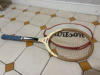 Raqueta Tenis Wilson Flight Madera Vintage