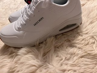 Scarpe Skechers bianche da uomo