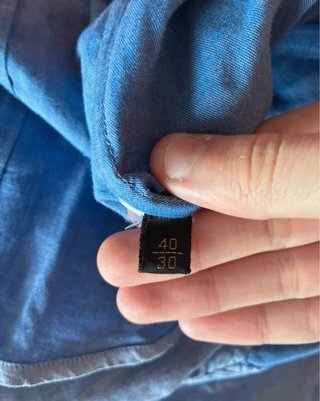 Camisa vaquera Massimo Dutti Talla M