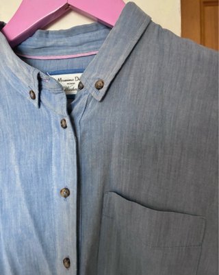 Camisa vaquera Massimo Dutti Talla M